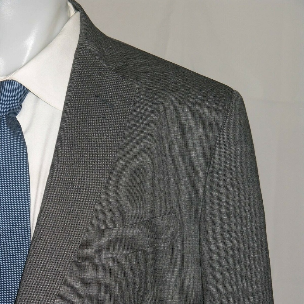 Brooks Brothers 1818 Regent Vitale Special Selection Gray Suit Jacket 46R